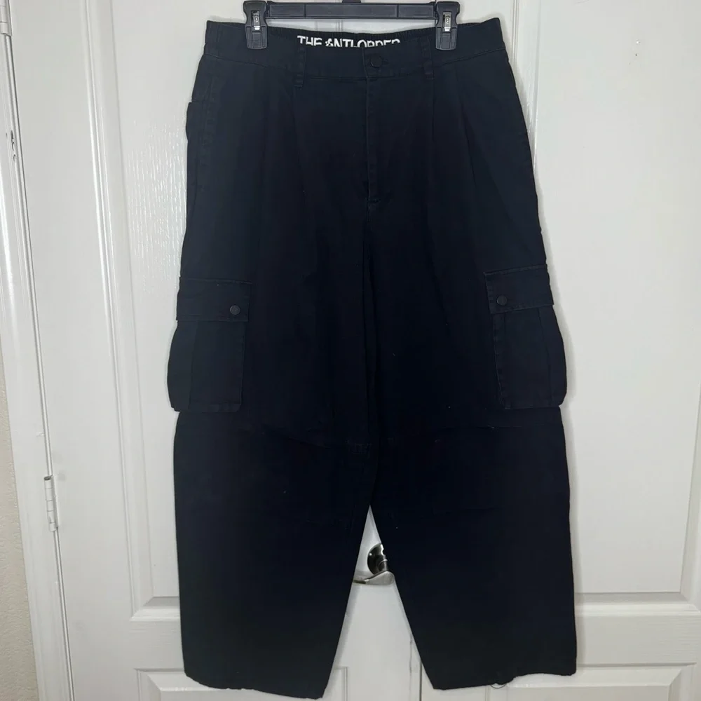 The Anti-Order Black Cargo Pants